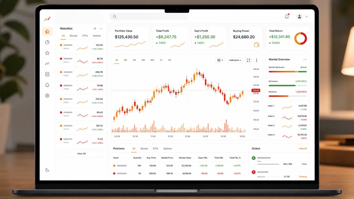 Zarza Invería — descripción general de la plataforma de trading en línea